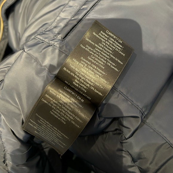 MACKAGE parka with 90% duck down, real racoon fur trim, size s - Picture 7 of 7